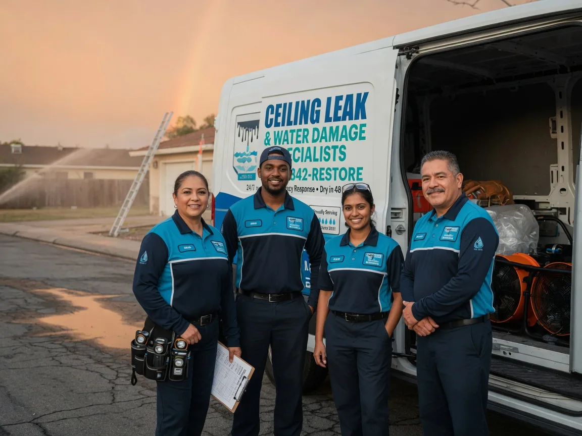 Ceiling Leak Cleanup company in Ortonville, MI